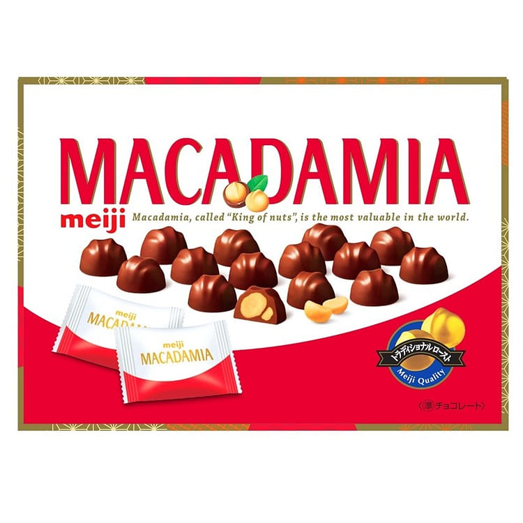【即購入ok!!】M(A)DE IN JAPAN 完全限定生産BOX Get Macadamia chocolate large box 180g 180 g Delivered | Weee