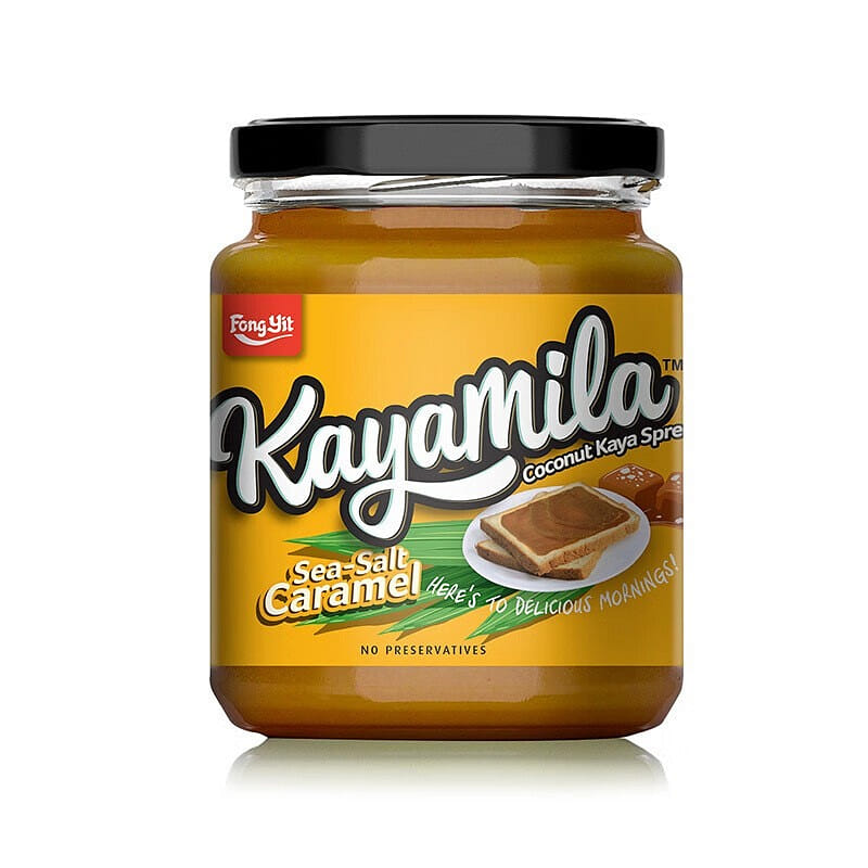 Kayamila Salted Caramel Coconut Egg Kaya Spread 270 g