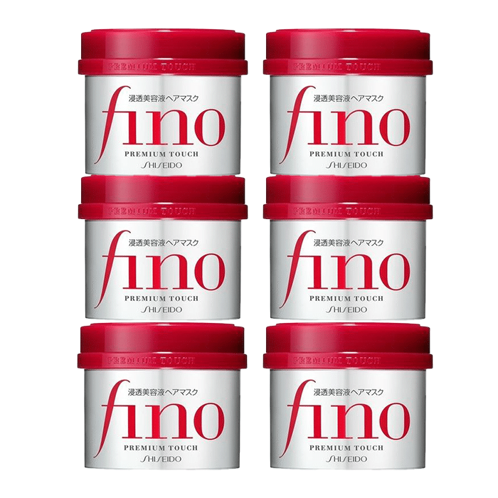 FINO Premium Touch Hair Essence Mask (Pack of 6) 1 개입