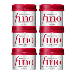 FINO Premium Touch Hair Essence Mask (Pack of 6) 1380 g