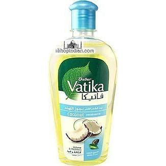 Dabur Vatika Enriched Coconut Oil with Castor & Henna, 300 ml bottle 300 มิลลิลิตร