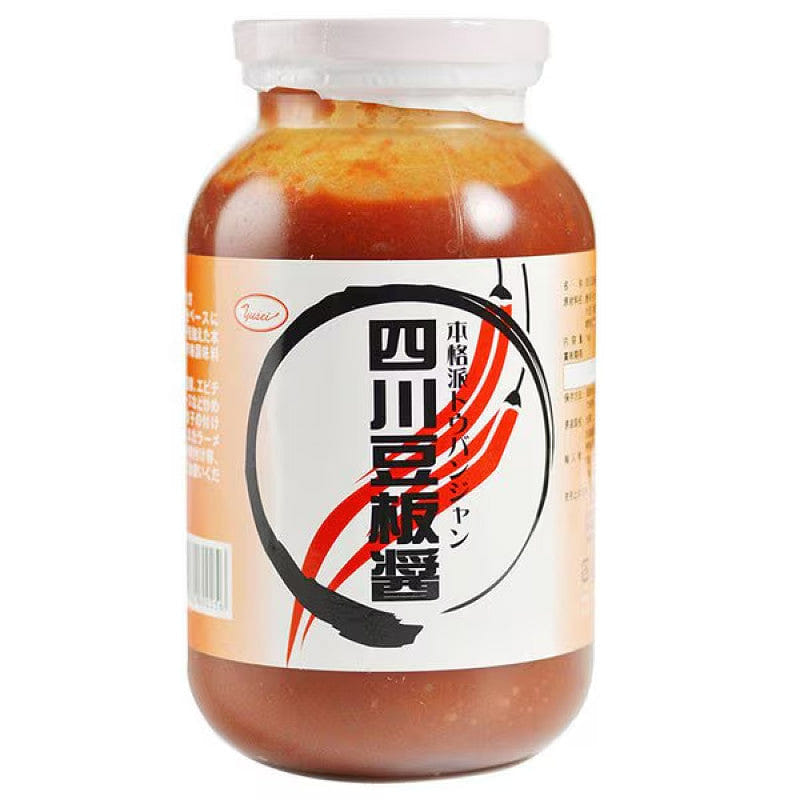 Yusei Sichuan Coarse Ground Chili Bean Sauce 1kg 1 each