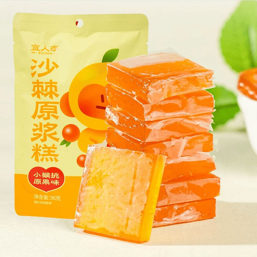 Sweet and sour sea buckthorn cake 96g*1 bag 96 g