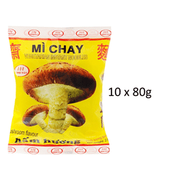 BINH TAY Mushroom Flavour Vegetarian Instant Noodles pack of 10 1 each