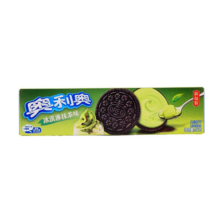 Oreo Sandwich Cookies with Matcha Ice Cream Flavor 97 그램