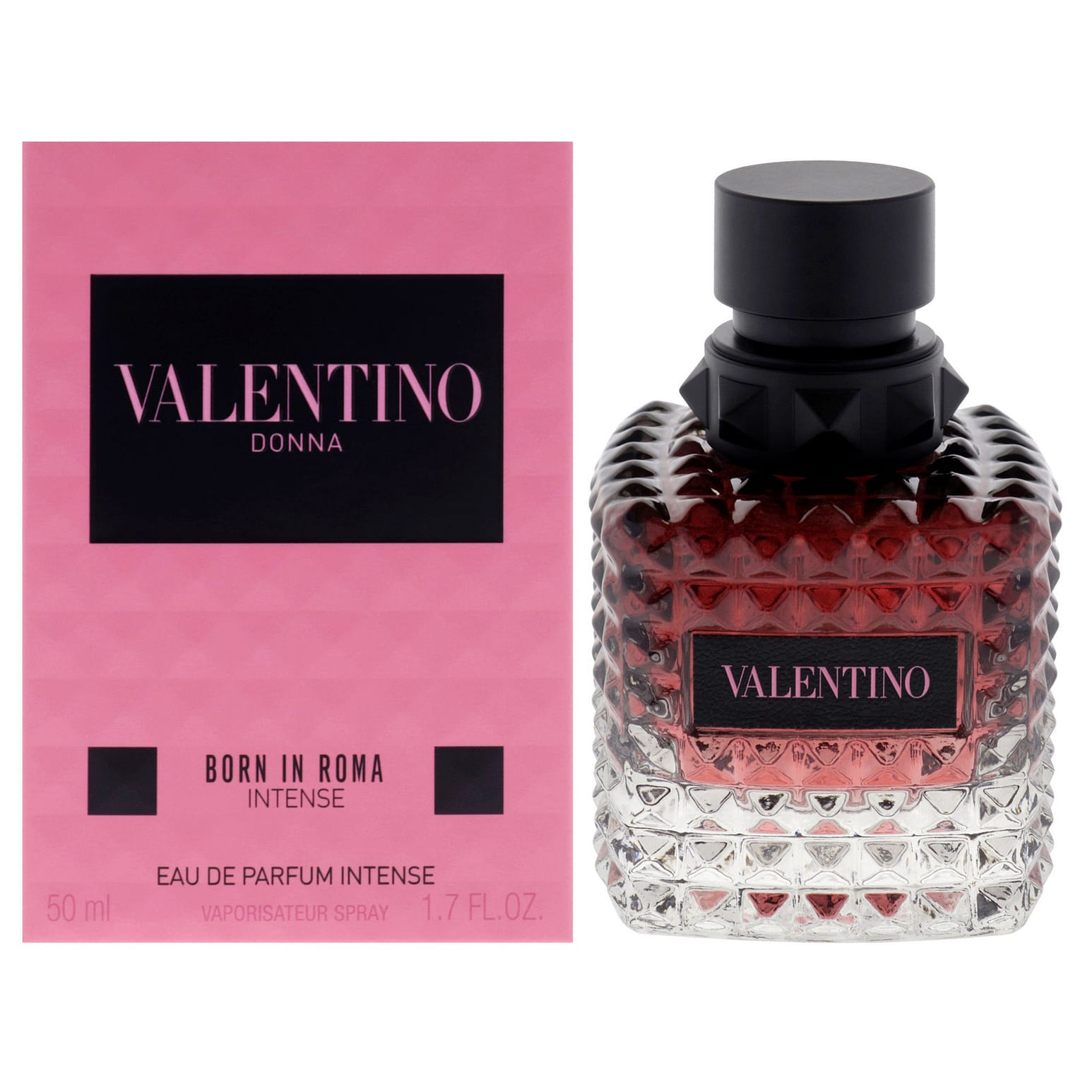 발렌티노 도나 본 인 로마 인텐스 여성용 향수 - 47ml (1.7oz) EDP 스프레이 1.7 온스