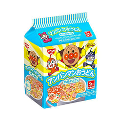 NISSIN Children's instant noodles Udon 3 bags 1 each