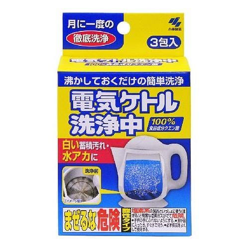 KOBAYASHI Electric Hot water Kettle Cleaner 3 pcs 1 개