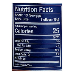 Goya Manzanilla Spanish Olives with Pimientos 6.75 oz