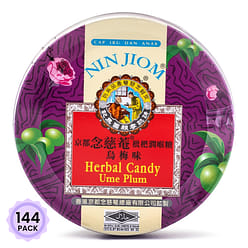 Nin Jiom Herbal Candy, Ume Plum 60 g*144 pack