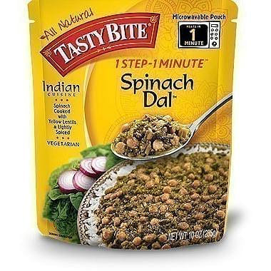 Tasty Bite Spinach Dal (Ready-to-Eat), 10 oz box 10 ออนซ์