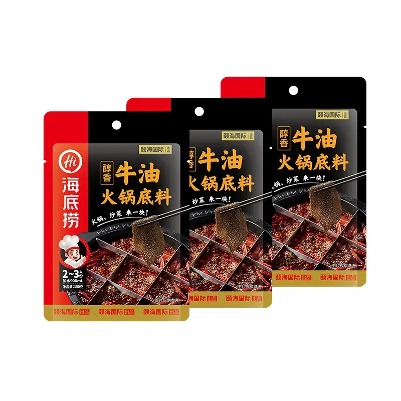 Haidilao hot pot base ingredient mellow butter 150g*3 pack 450 그램
