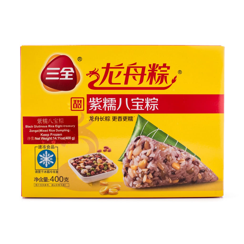 SanQuan 냉동 찰흑미 팔곡 쫑즈 400 그램
