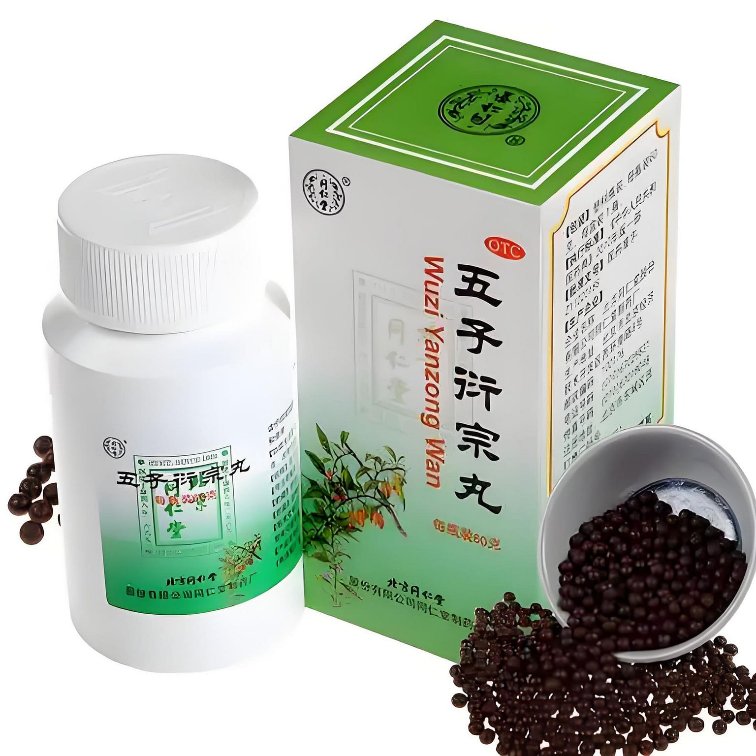 Beijing Tongrentang Wuzi Yanzong Pills 60g/ box 1 box