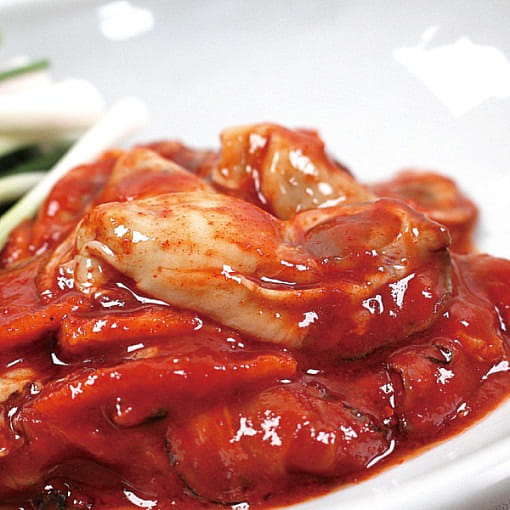 Fresh Frozen salted oysters from Tongyeong 500 g