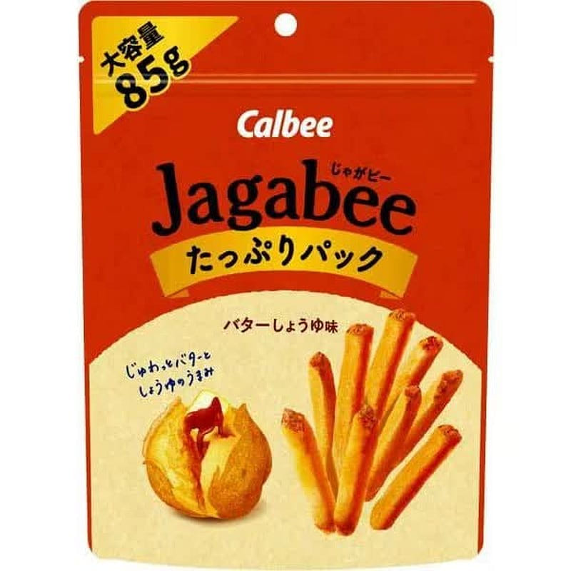 Calbee Jagabee Butter Soy Sauce Flavor 85g 1 개