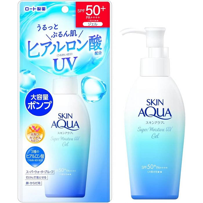 Rohto Skin Aqua Super Moisture Gel Pump 140g 1 count