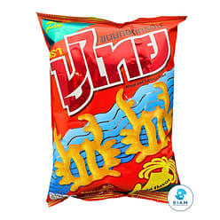 Pu Thai Wheat & Tapioca Snack, Squid Flavor 1.94 oz