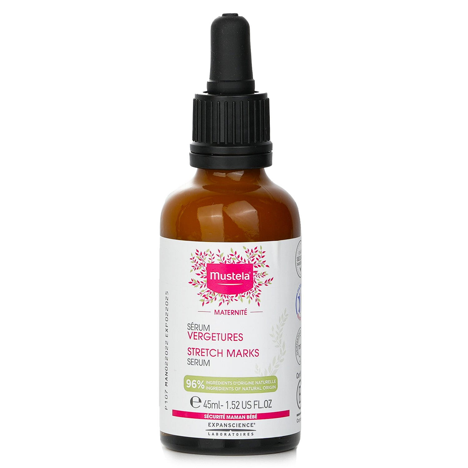 Mustela Stretch Mark Serum (Fragrance Free) 45ml/1.52oz 45 밀리리터