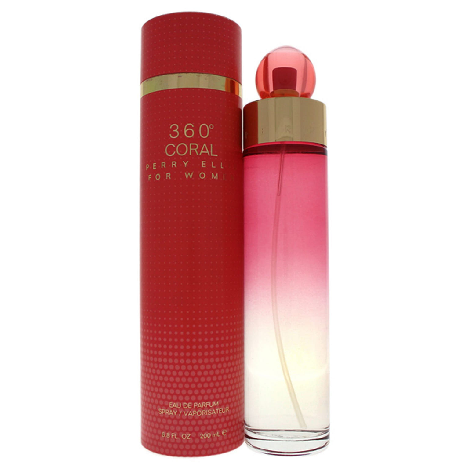 360 Coral by Perry Ellis for Women - 6.8 oz 6.8 oz