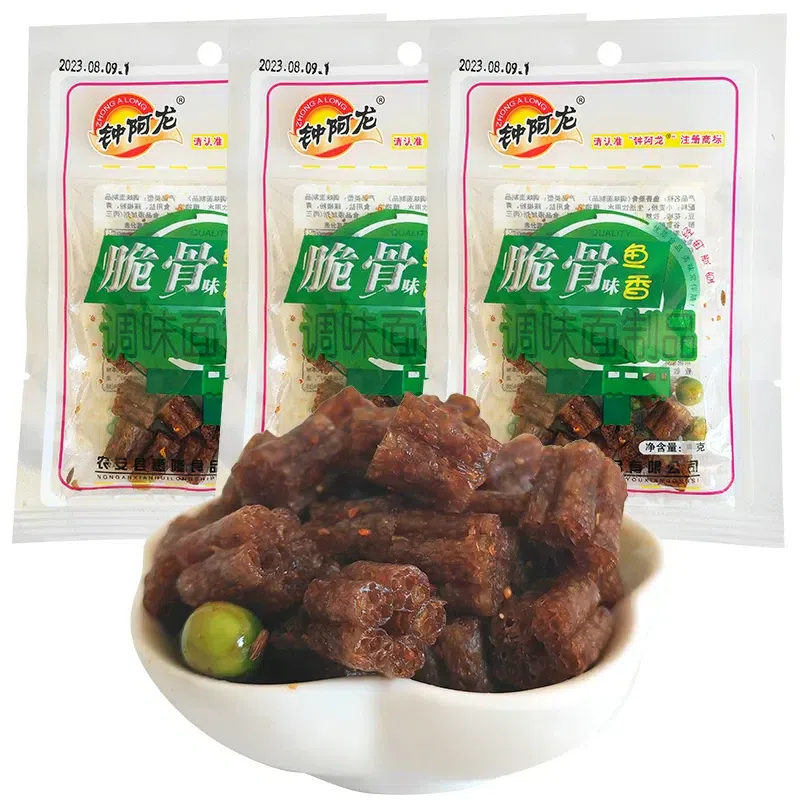 18g *5 packs of crispy bone flavor noodle products 90 g