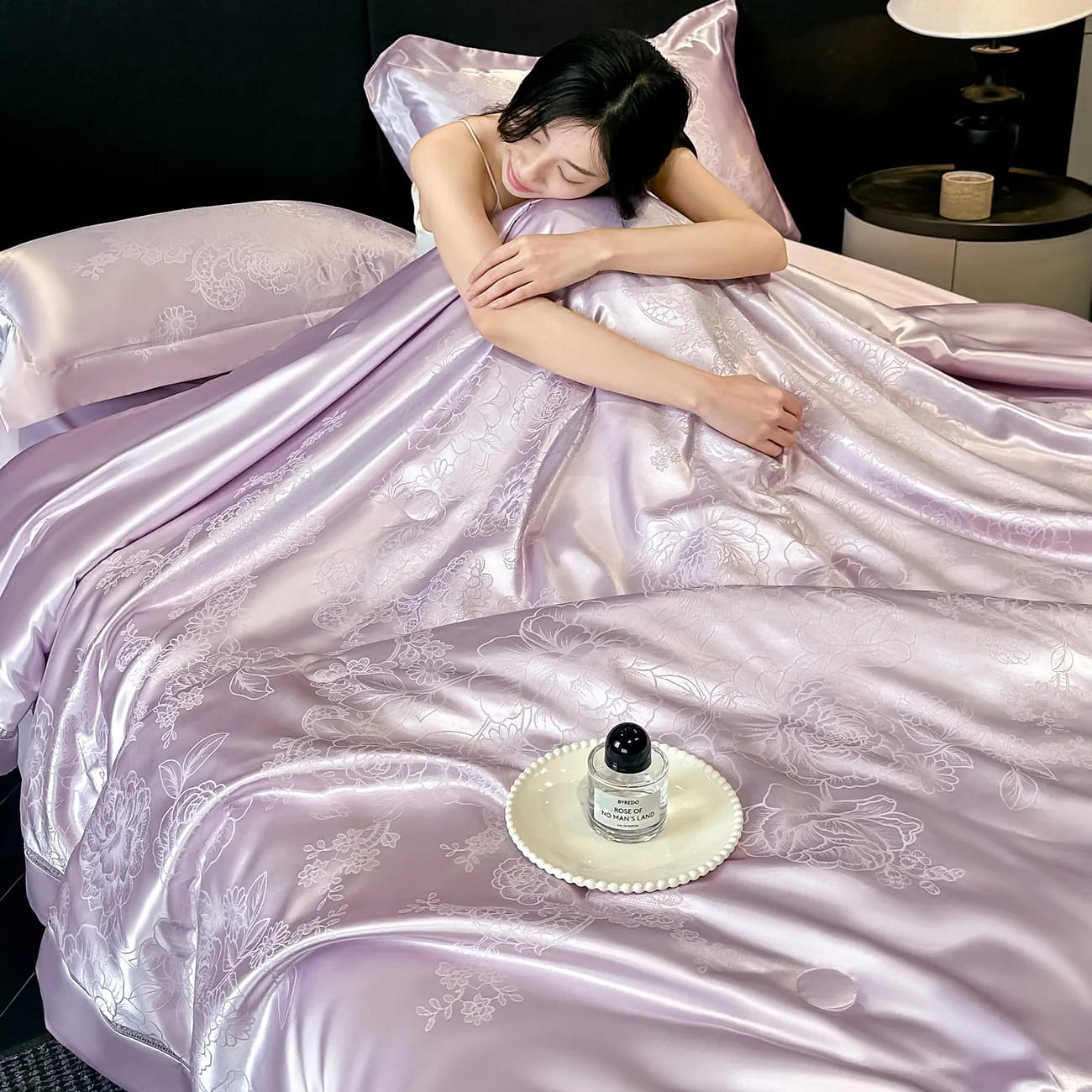 Summer Comforter 220x240cm Purple 1 each