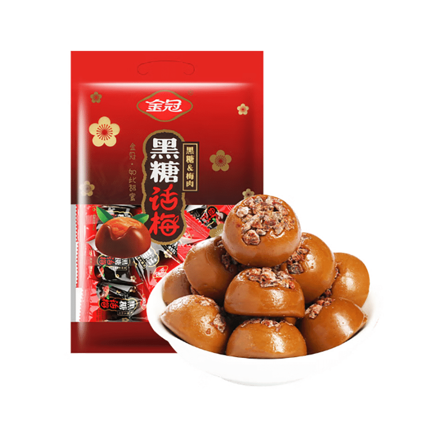 金冠 黑糖话梅 酸甜美味 118 克