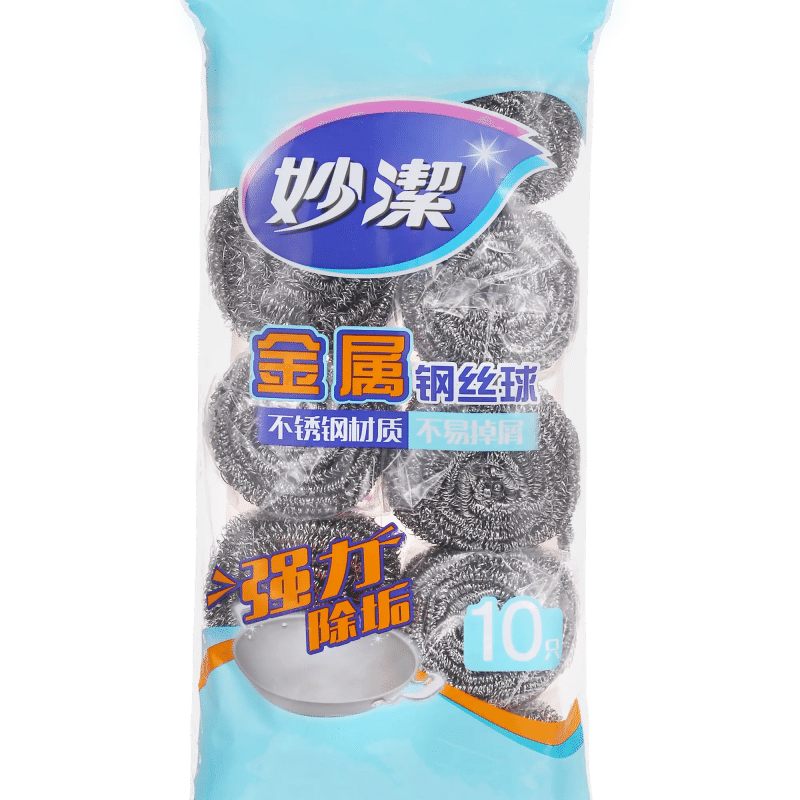 Miaojie Metal Scourer (10 Pcs) 1 개