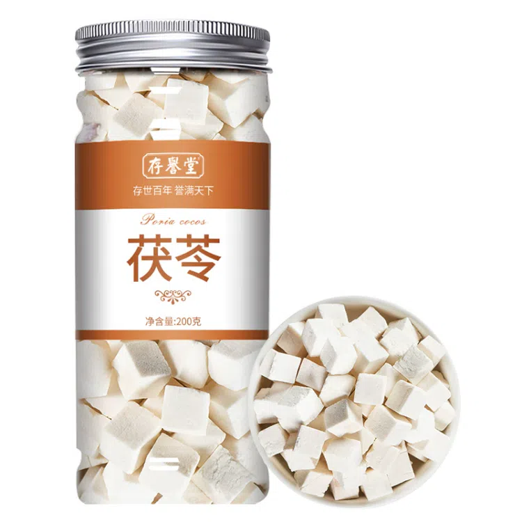 云南茯苓正品中药材白茯苓200g*1罐- Weee!