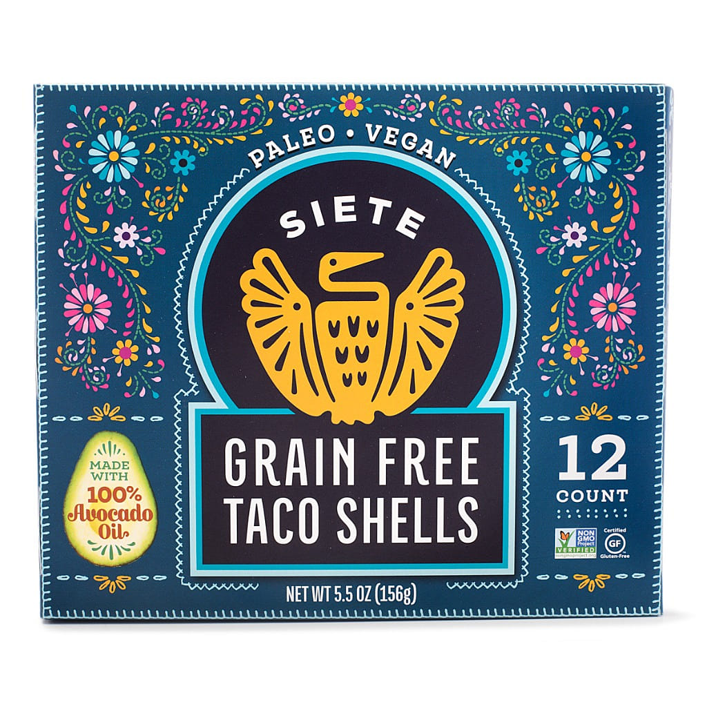 Siete Grain Free Taco Shells 5.5 oz