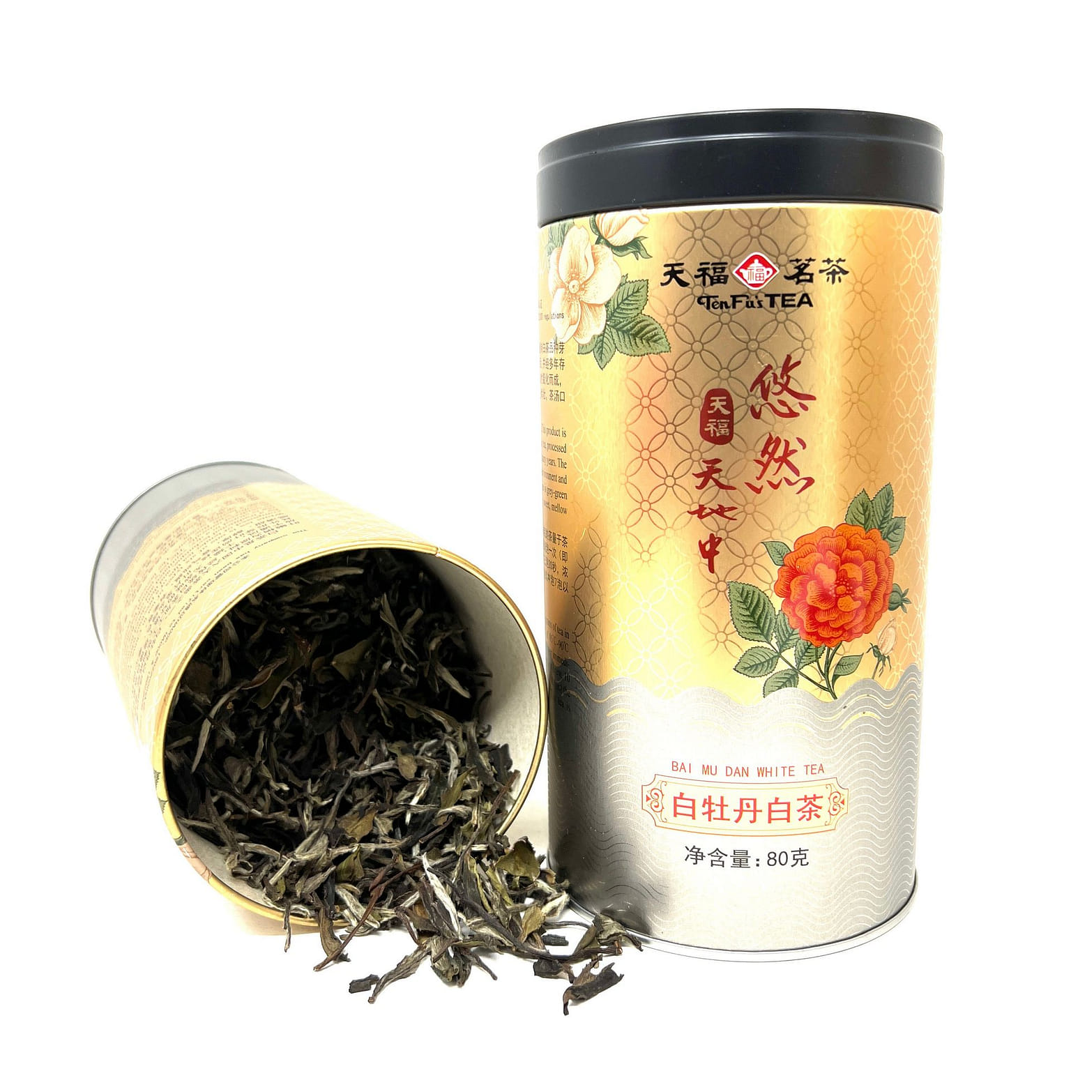 Bai Mu Dan White Tea 80g 1 캔
