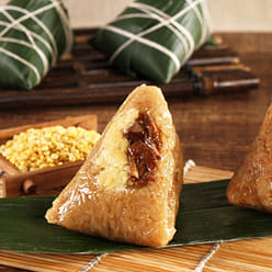 Mung bean and pork belly zongzi 3 count