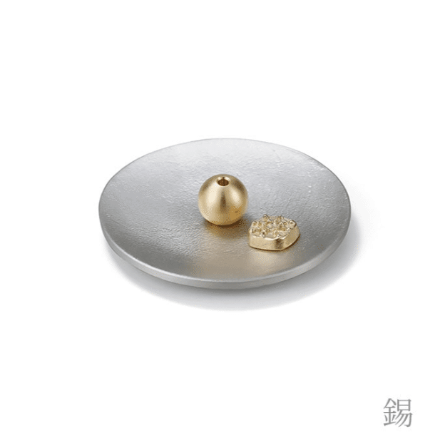 Nousaku Incense Holder w Stand(Gift Box) Silver 1 count