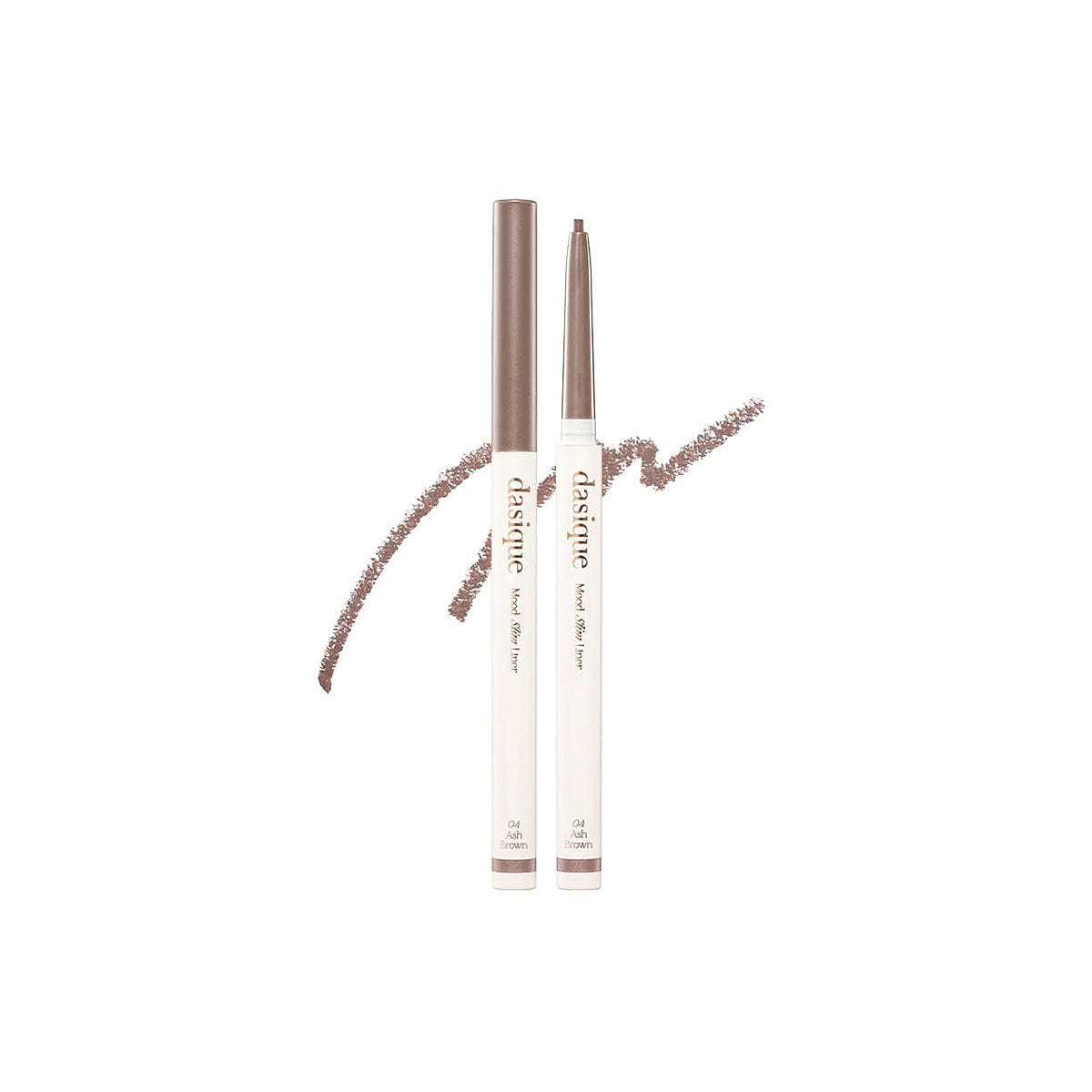 Dasique Mood Slim Liner #04 Ash Brown 0.12g 0.12 그램