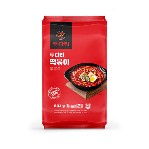 Tudari Tteokbokki - 891g 1 each