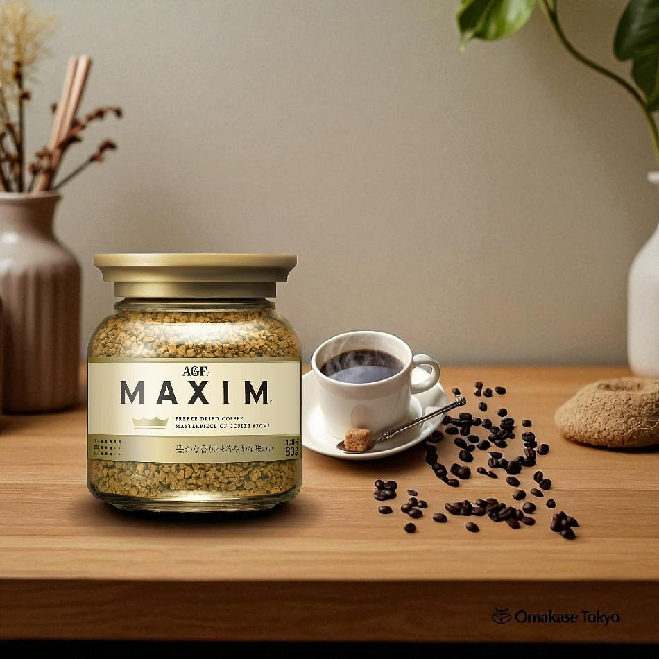 AGF Maxim Instant Coffee Refill Bottle 80 グラム