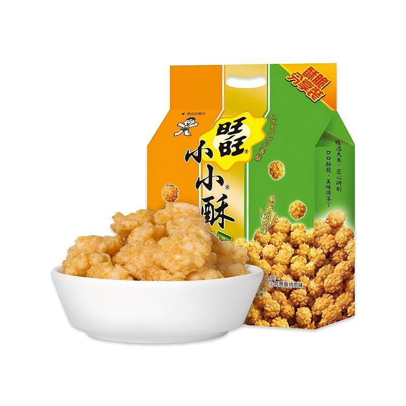 Want Want Mini Crisps, Original+Chicken Scallion 350 g