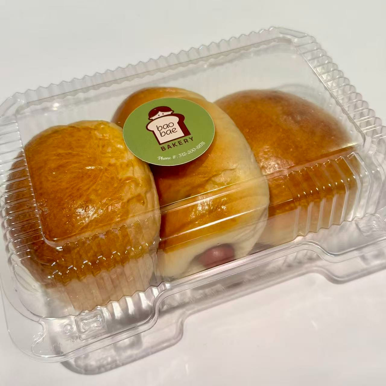 Hongkong Style Breakfast Bread Mixed Combo 3pcs 1 count