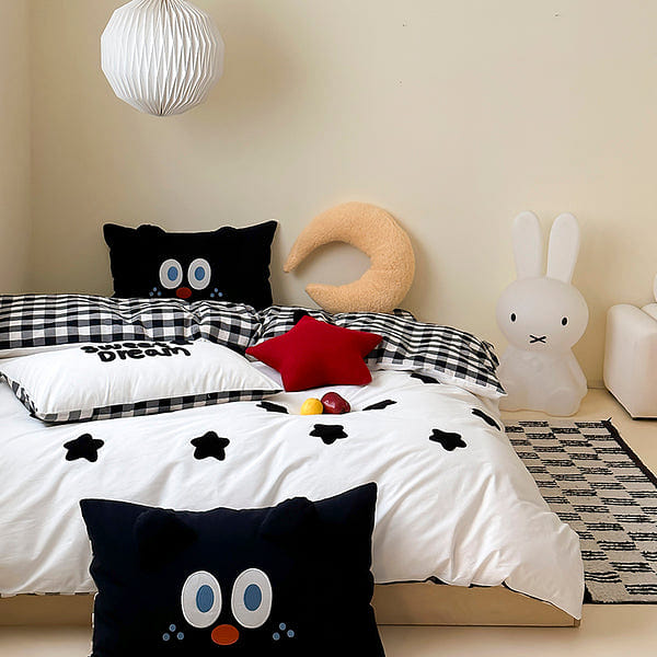 Sugar Fluff Bedding Set Twin Size Star 2000 グラム