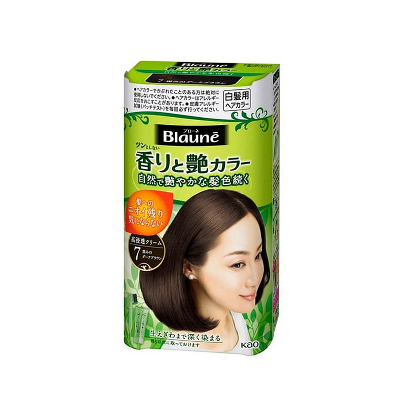 KAO Blaune pure plant extract hair dye 80g black 1 개