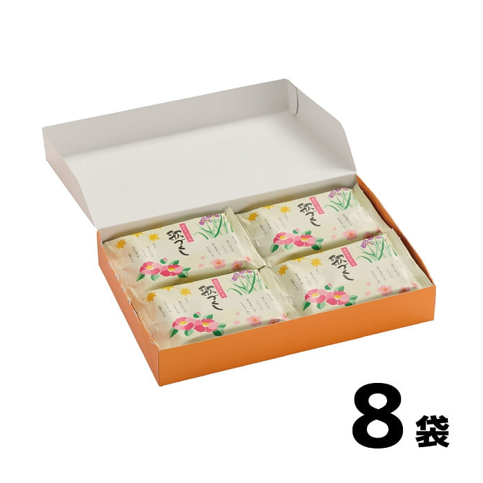 Utazukushi Arare (rice crackers) 18gx8 bags 1 box
