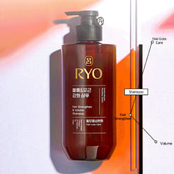 려 흑운 볼륨&amp;모근강화 샴푸 480ml 1 개