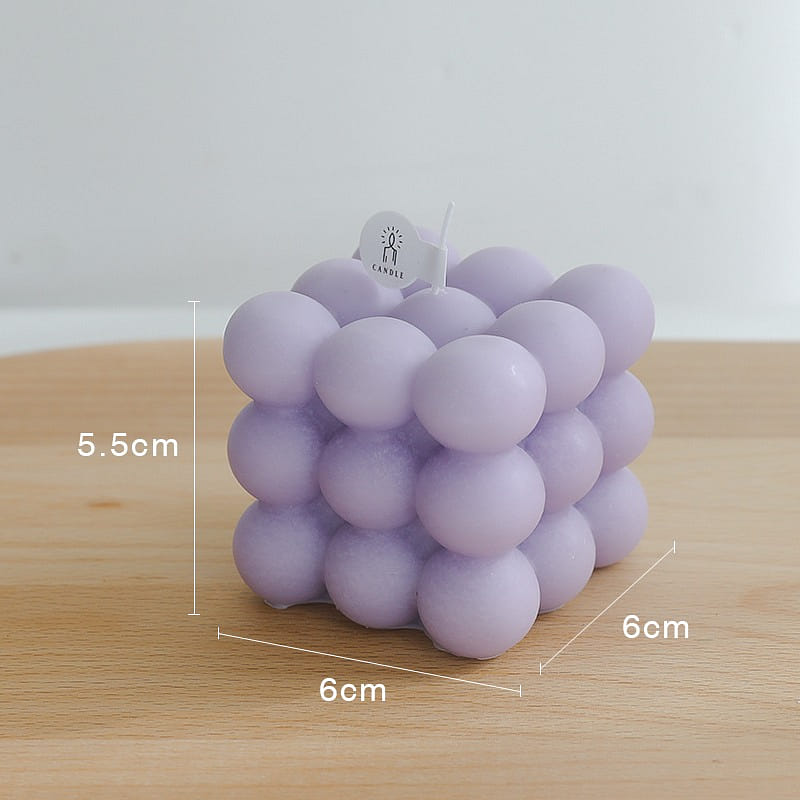 Purple Scented Candle -Lavender Fragrance 1 케이스