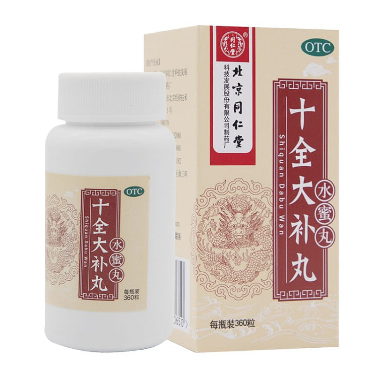 Tongrentang Shiquan Dabu Wan (360 Pills) 360 อัน