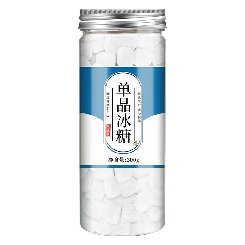 Single Crystal Rock Candy Special Small Grain Pure White Ice Cube 300g*1 bottle 300 그램