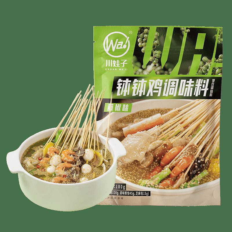 川娃子 樂山鉢鉢雞調料藤椒味 180 克