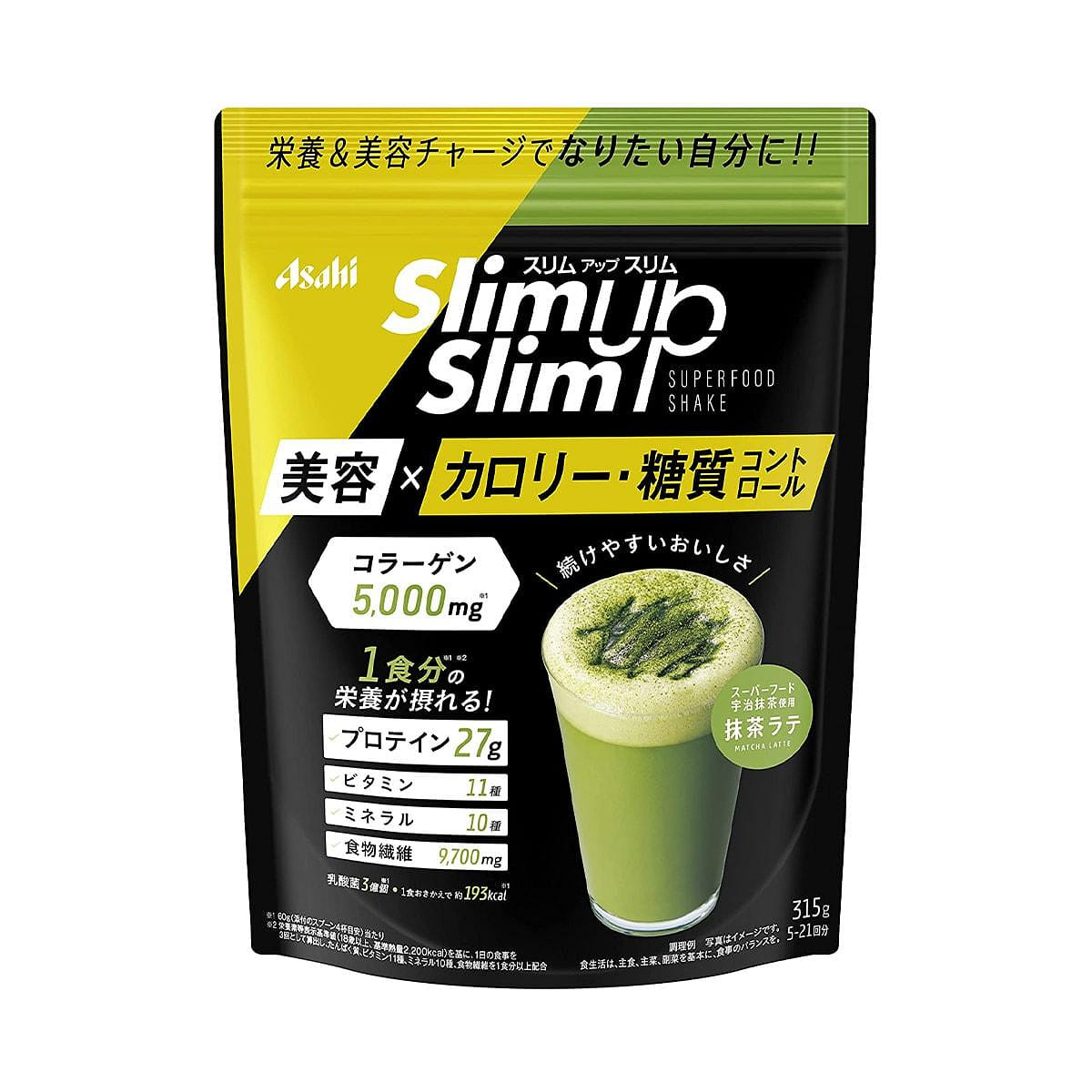 ASAHI Slim Up Slim Enzyme + Superfood Shake 315g 1 개