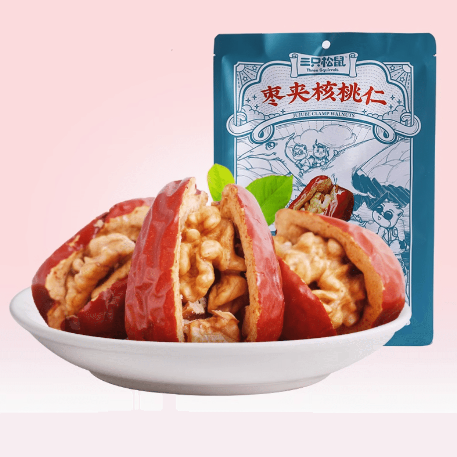 Sanzhisongshu jujube stuffed with walnut kernel 200 g 1 ส่วน