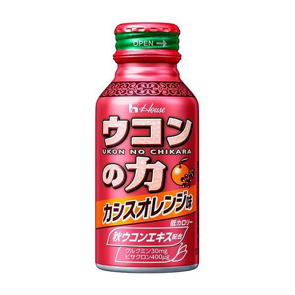House Ukon no Chikara Cassis Orange Drink 100ml 1 bottle