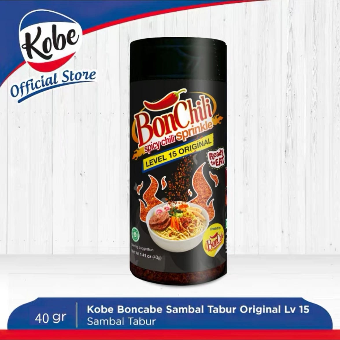 very spicy Kobe chili powder in Indonesia 40 グラム